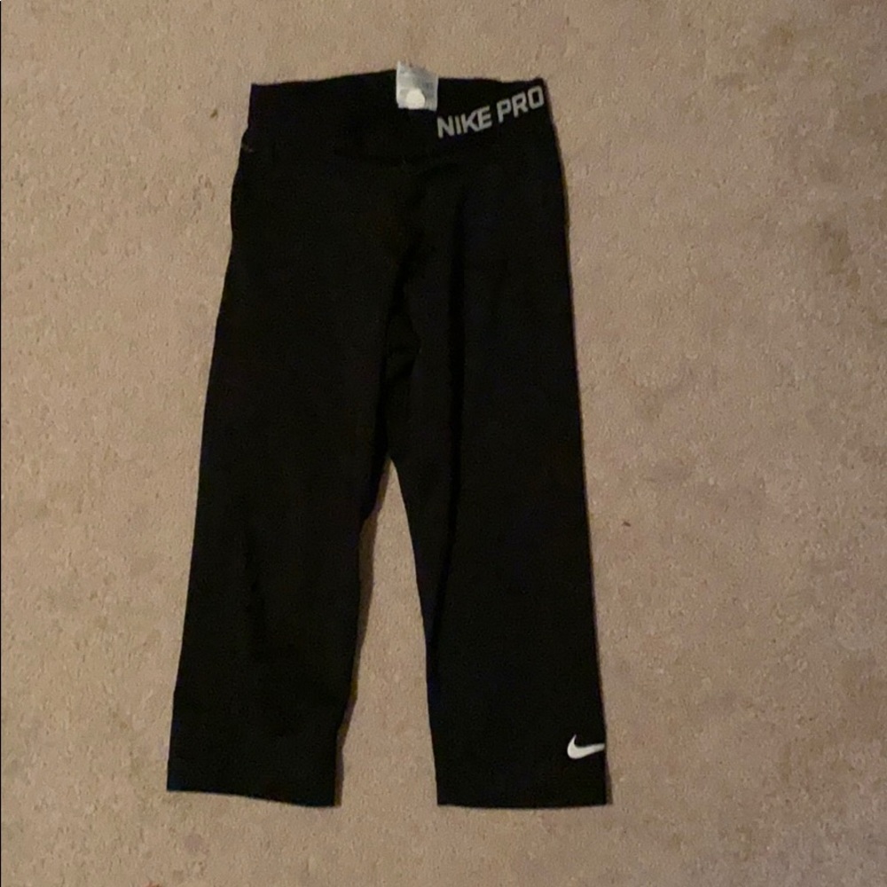 Black nike pro leggings